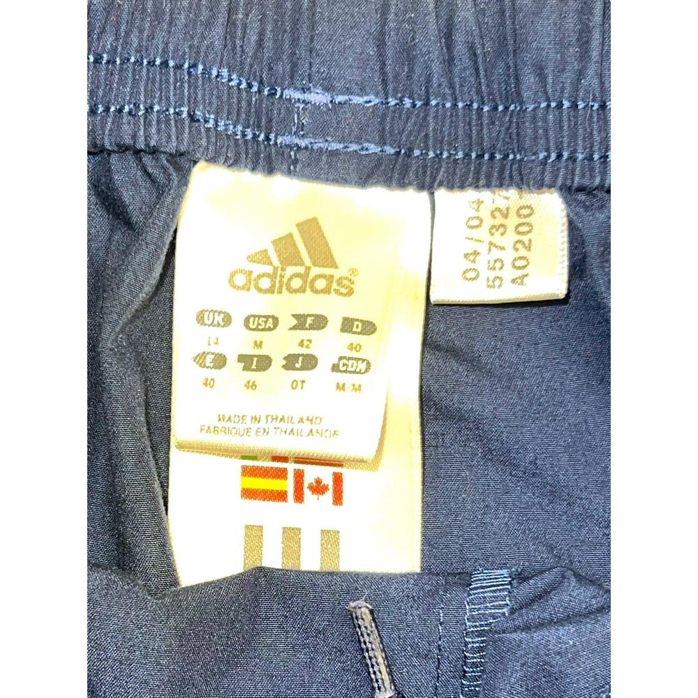Adidas‎ Shorts Womens Blue Athletic Stretch Pockets Snap Quick Dry Size Medium - Picture 5 of 10